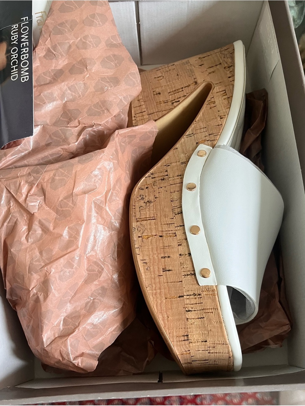 Franco Sarto Damara Platform Sandals, Size 9, new in box